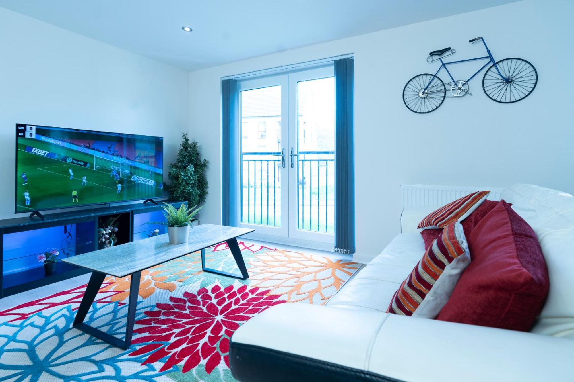 Luxury Ground Floor 2 Bedroom Apartment Free Wifi & Parking Sheffield Eksteriør bilde