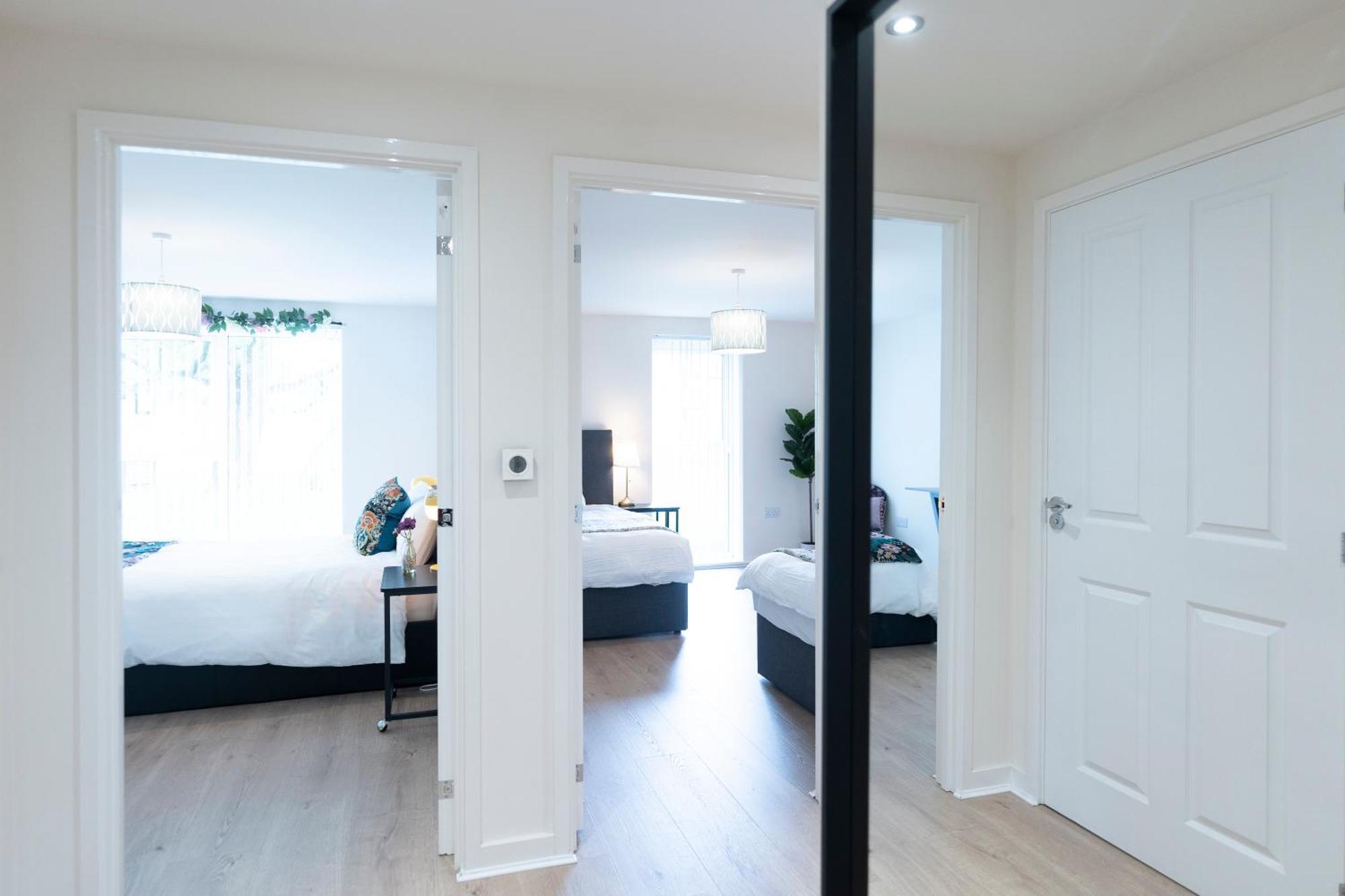 Luxury Ground Floor 2 Bedroom Apartment Free Wifi & Parking Sheffield Eksteriør bilde