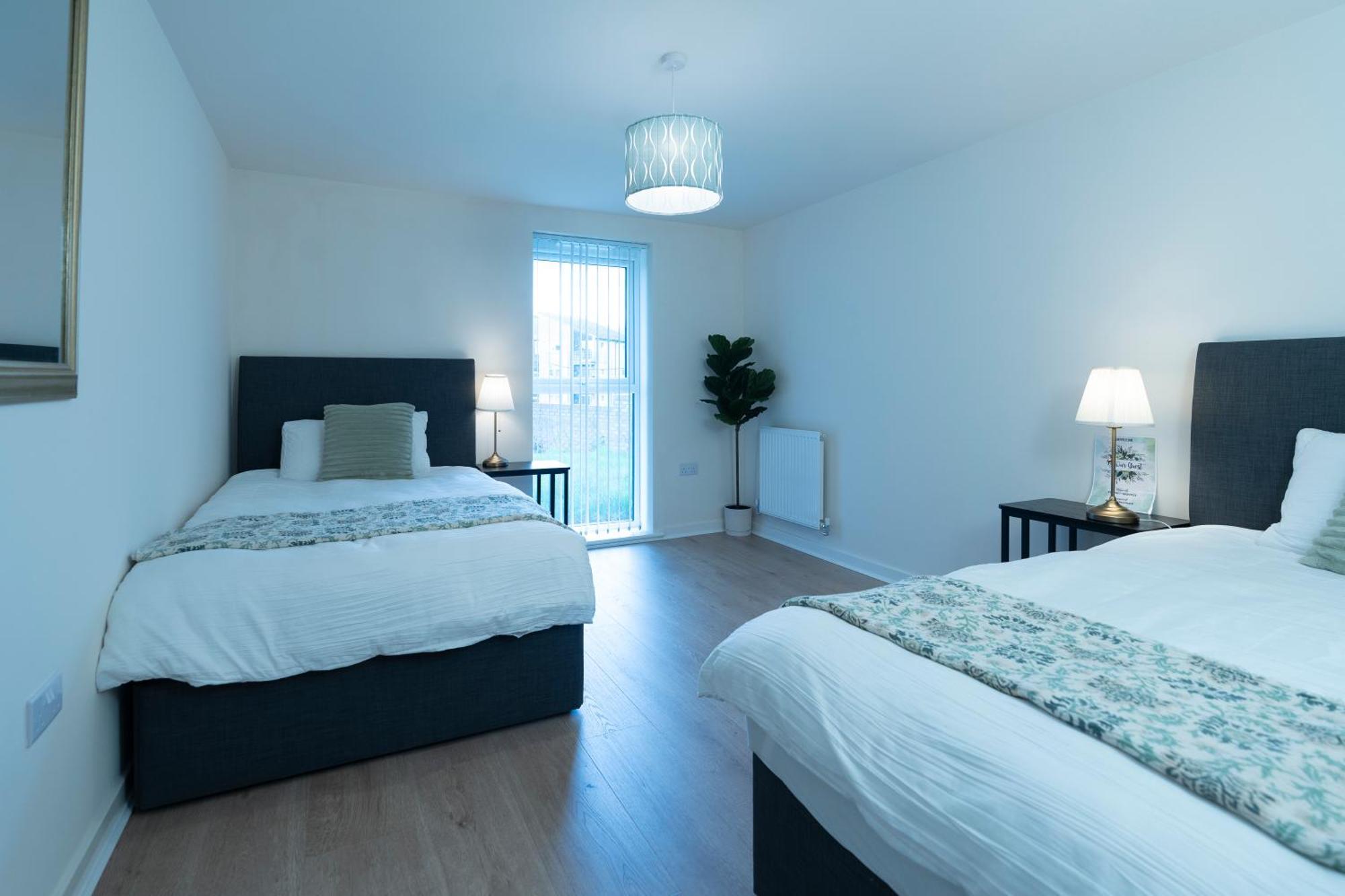 Luxury Ground Floor 2 Bedroom Apartment Free Wifi & Parking Sheffield Eksteriør bilde